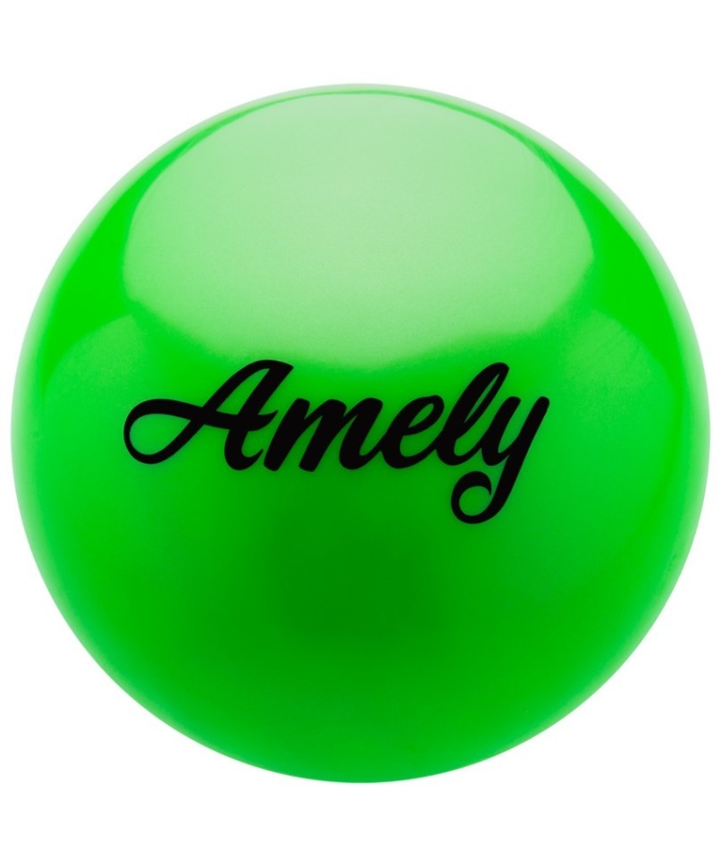 Мяч для художественной гимнастики AGB-101 19 см, зеленый (402266)