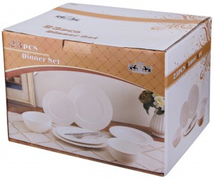 Сервиз чайно-столовый lefard "диаманд голд" на 12 пер. 101 пр. Lefard (359-323)