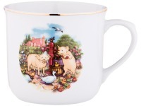 Кружка 600 мл высота=10 см DUBI (606-867)