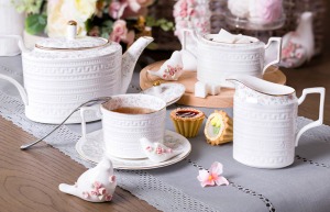 Чайный сервиз lefard "фабьен" на 6 персон 15 пр. 1100/400/300/280 мл Lefard (760-462)