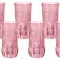 Набор: 6 стаканов для воды Адажио - розовая - SM2210L-P Same