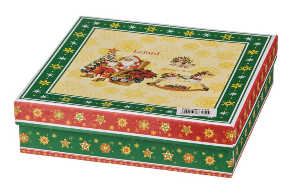 Блюдо "christmas collection" 26*21 см. высота=3,5 см Lefard (586-054)