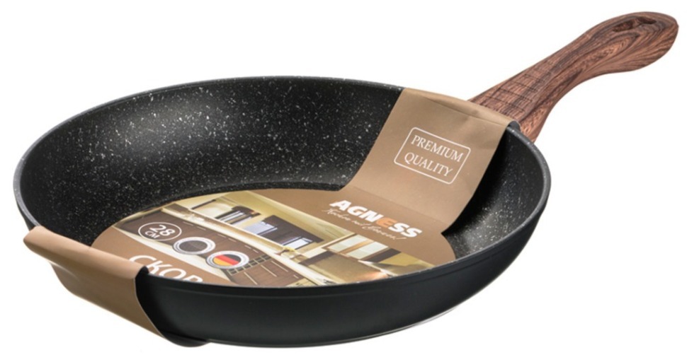 Сковорода с антипригарным покрытием диаметр=28 см.высота=5,3 см. Ningbo Gourmet (918-154) 