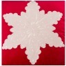 Декоративная подушка 46*46 см, "снежинка" п/э 100%, брусничный SANTALINO (850-817-09)