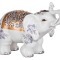 Фигурка-слон белый "целомудрие" 41*18 см высота=28 см Lefard (114-128)