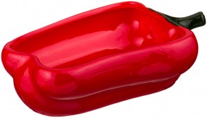 Блюдо для запекания "перец" 500 мл. 21*12,5 см. высота=6 см. коллекция "il raccolto" Agness (490-318)