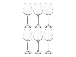 Набор бокалов для вина из 6 шт. "amundsen/ardea" 330 мл высота=22 см Crystal Bohemia (669-177)