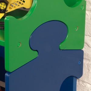 Система хранения "Пазл", яркий (Puzzle Book Shelf - Primary) (14400_KE)