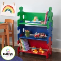 Система хранения "Пазл", яркий (Puzzle Book Shelf - Primary) (14400_KE)