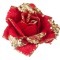 Цветок искусственный "роза" диаметр=15 cm. на клипсе Lefard (241-1855)