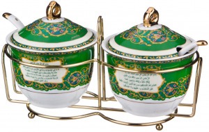 Набор сервировочный на металл. подставке  lefard "сура" 5 пр. Lefard (86-1865)