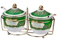 Набор сервировочный на металл. подставке  lefard "сура" 5 пр. Lefard (86-1865)
