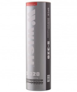 Набор воланов для бадминтона WISH S-320, пластик, в тубе, 6 штук (228621)