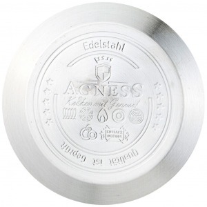 Чайник agness со свистком 2,5 л, индукцион. дно Agness (907-064)