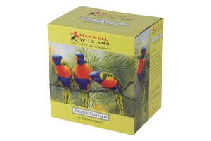 Кружка, 300 мл, фарфор F, цветная, Птенцы Лори, Birds of Australia - MW637-PBD050 Maxwell & Williams