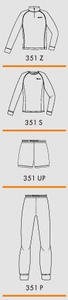 Шорты GUAHOO Outdoor Mid-Weight 351-UP/BK (XS) (10633s58107)