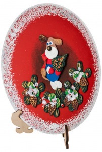 Тарелка декоративная диаметр=20 см. без упаковки (кор=12шт Lefard (135-5250)