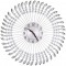 Часы настенные 50*50*4 см циферблат диаметр=16 см. Lefard (764-020)