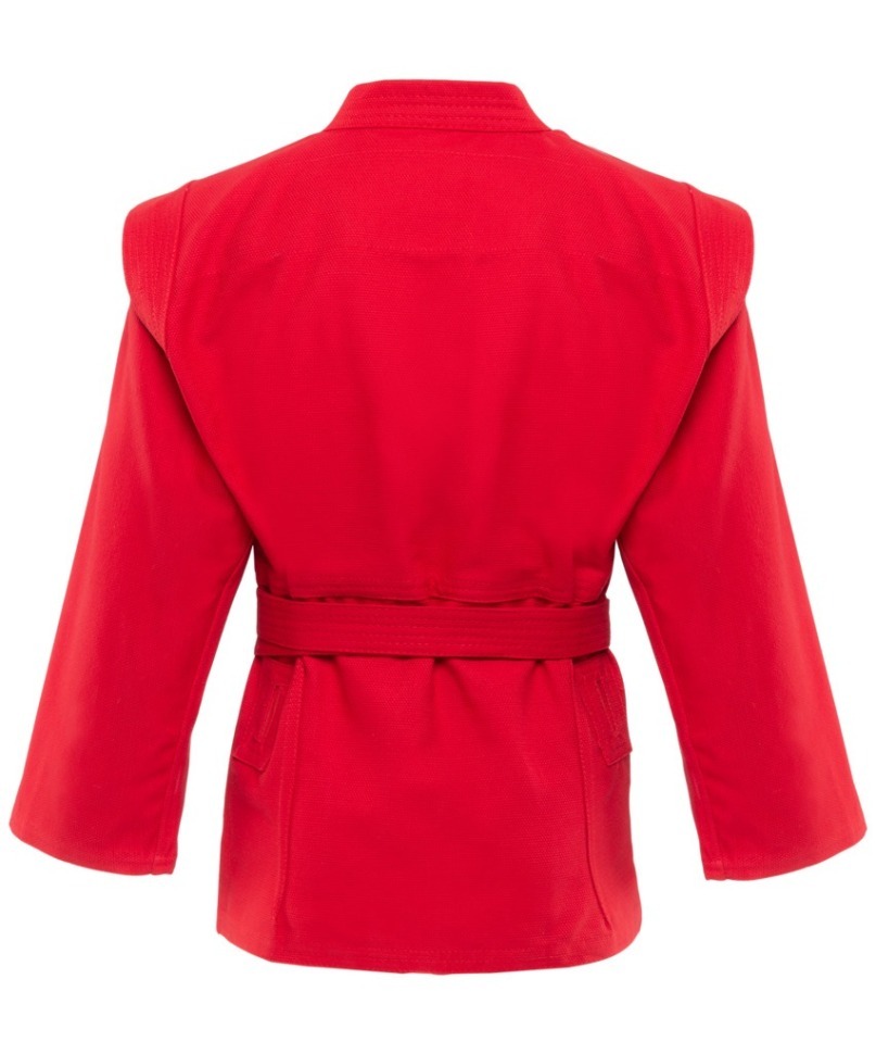 Куртка для самбо Junior SCJ-2201, красный, р.4/170 (447644)