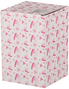 Банка для сыпучих продуктов "птичка" 850 мл. 9*9*23 см. Lefard (D-222-043)