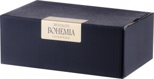 Набор стопок из 6 шт. "квадро" 55 мл высота=6 см Crystalite Bohemia (669-140)