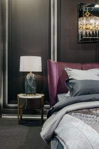 Лампа настольная плафон белый d40*75см (TT-00001080)