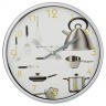 Часы настенные кварцевые "chef kitchen" 30*30*4 см.диаметр циферблата=27 см. Lefard (220-206)