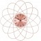 Часы настенные 50*50*4,5 см циферблат диаметр=16 см. Lefard (764-030)