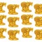 Набор фигурок из 12-ти шт. "золотая овечка" 7,6*3,4*6,2 см Polite Crafts&Gifts (117-157)