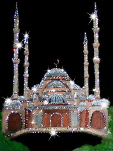 Картина Мечеть с кристаллами Swarovski (1211)