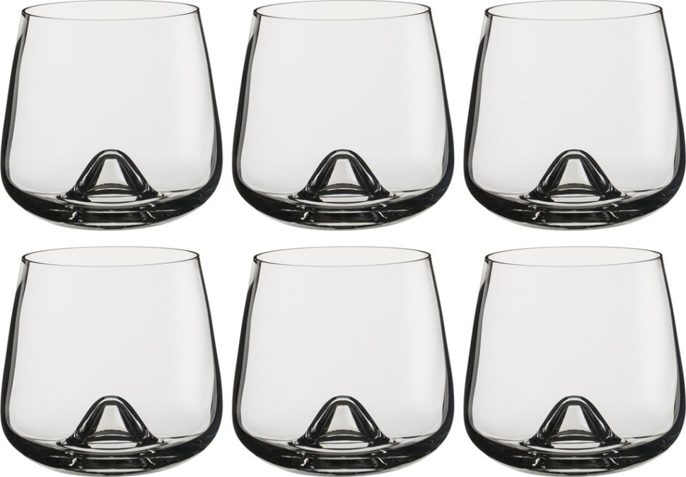 Набор стаканов для виски из 6 шт. "islands" 310 мл. высота=9 см. Bohemia Crystal (674-520)