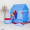 Текстильный домик-палатка с пуфиком для мальчика "Замок Бристоль" (PCR116-01)