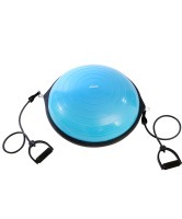 Полусфера "BOSU" GB-502 с эспандерами, с насосом, синий (204350)