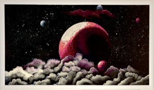 Картина Планета 2 с кристаллами Swarovski (1906)