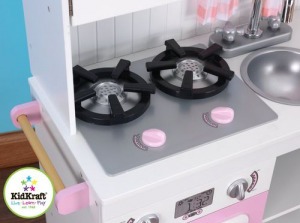 Игровая кухня для девочки из дерева "Модерн" (Modern Country Kitchen) (53222_KE)