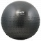 Мяч гимнастический полумассажный GB-201 55 см, антивзрыв, серый (78561)
