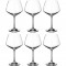 Набор бокалов для вина из 6 шт. "giselle" 580 мл высота=21 см Bohemia Crystal (674-633)
