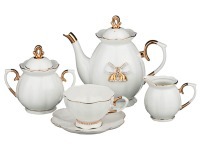 Чайный сервиз lefard "venezia" на 6 пер. 15 пр. 950/400/170/240 мл Lefard (55-2300)