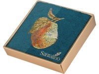 Полотенце махровое 40х70см,"груша"100%хлопок, бирюза SANTALINO (850-600-47)