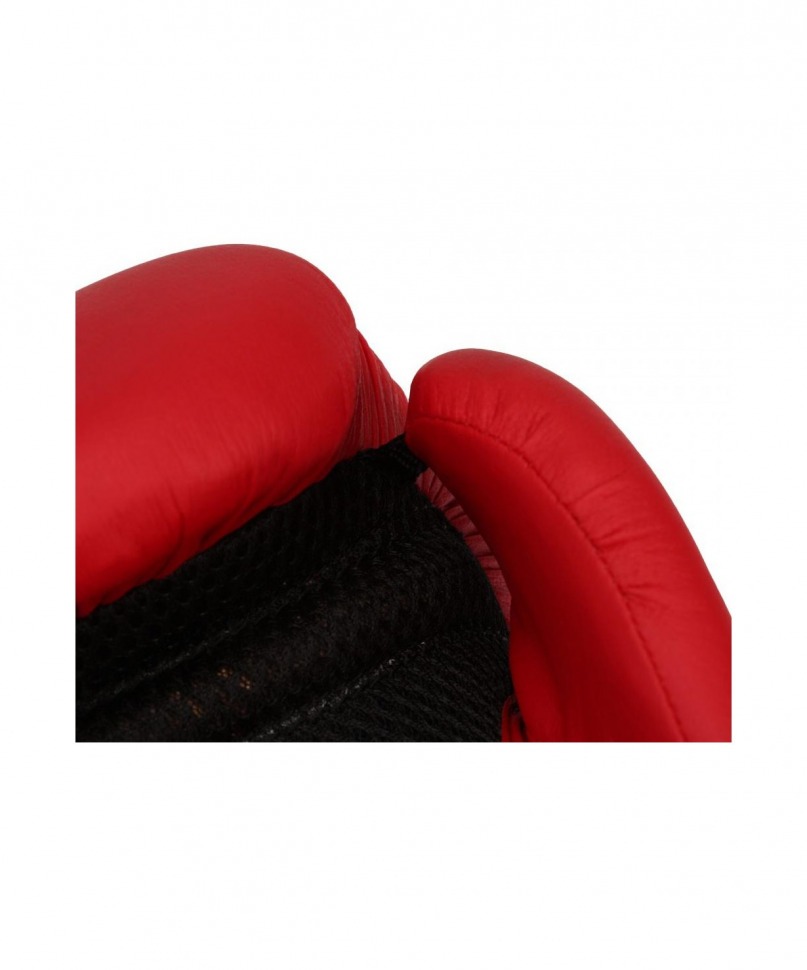 Перчатки боксерские SILVER BGS-2039, 12oz, к/з, красный (9580)
