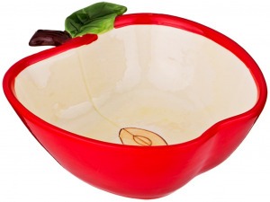 Блюдо для запекания "яблоко" 600 мл. 19*16,5 см. высота=6 см. коллекция "il raccolto" Agness (490-327)