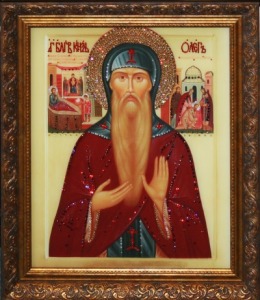 Картина Святой князь Олег с кристаллами Swarovski (1440)