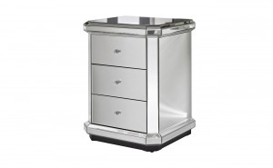 Тумба прикроватная зеркальная 50*43*65см (00002607)