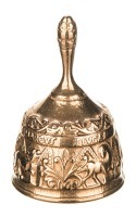 Колокольчик декоративный диаметр=6 см высота=9 см ALBERTI LIVIO (646-040)
