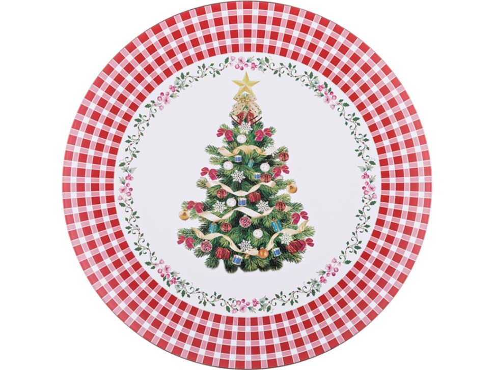 Тарелка для оформления новогодней сервировки "рождественская сказка" диаметр=40 см Lefard (106-527)