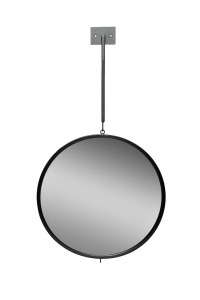 Зеркало с планкой одинарное диам.40см (TT-00000513)