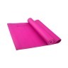Коврик для йоги FM-101, PVC, 173x61x0,5 см, розовый (129879)