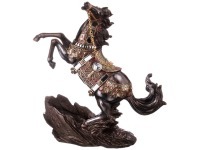 Подставка под бутылку "лошадь" 35*11 см. высота=34 см. серия "махараджи" Lefard (146-744)