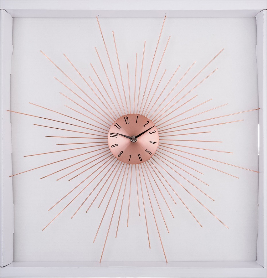 Часы настенные диаметр=48 см. циферблат диаметр=10 см. (кор=6шт.) Lefard (764-019)