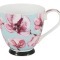 Кружка (голубая) Орхидея в цветной упаковке - TEM-10042 The English Mug